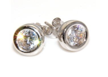 NLB|orecchini argento 925 cipolla 7 mm