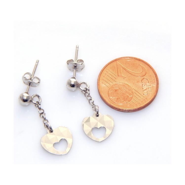 NLB|Silver 925 : wedding earrings natural pearl