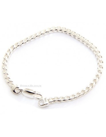 bracciale massiccio argento 925, made in italy