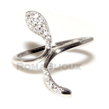 NLB|Silver 925 &  Rhodium: ring for woman.snake