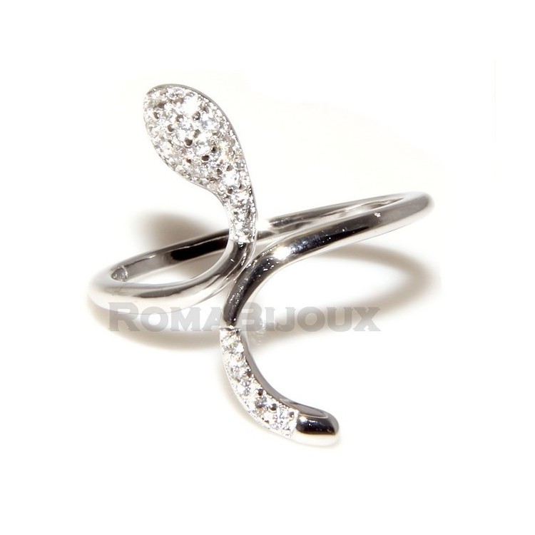 NLB|Silver 925 &  Rhodium: ring for woman.snake