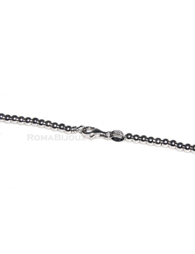 ARGENTO 925 : Collana e Bracciale palline ARGENTO 925 : Collana e Bracciale palline