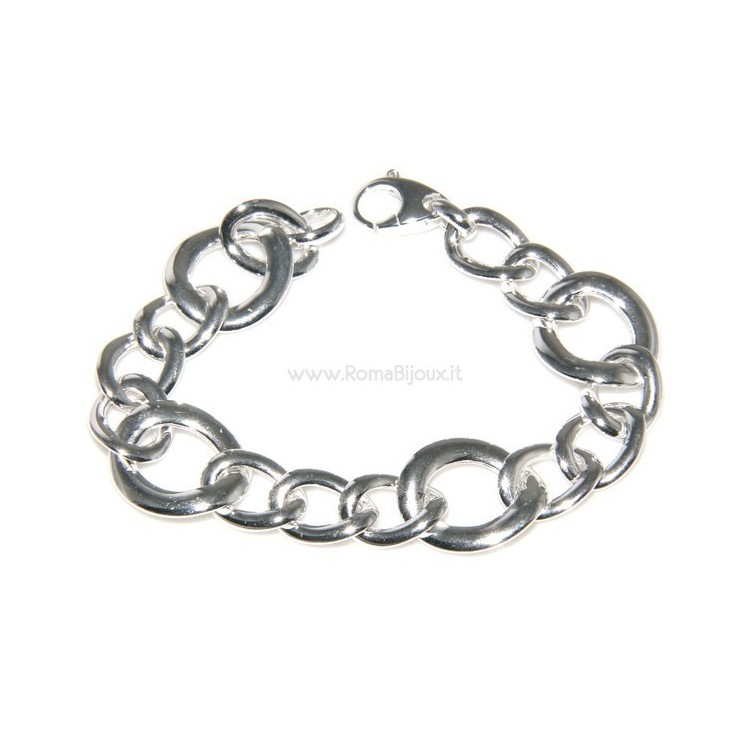 NLB|Bracciale donna in Argento 925 non rodiato misura 17 cm