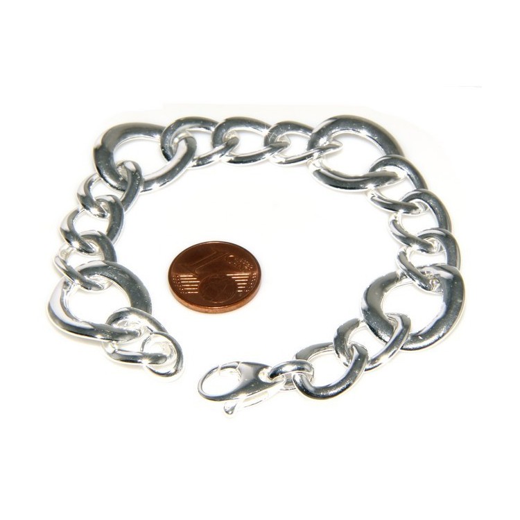 NLB|Bracciale donna in Argento 925 non rodiato misura 17 cm