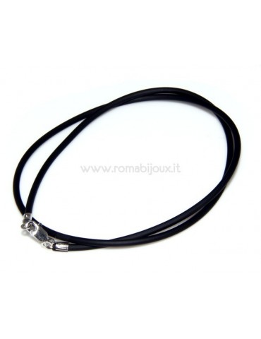 ARGENTO 925 : Girocollo collana pallini palline balls 1,8 mm varie lunghezze modello con trattamento di rodiatura