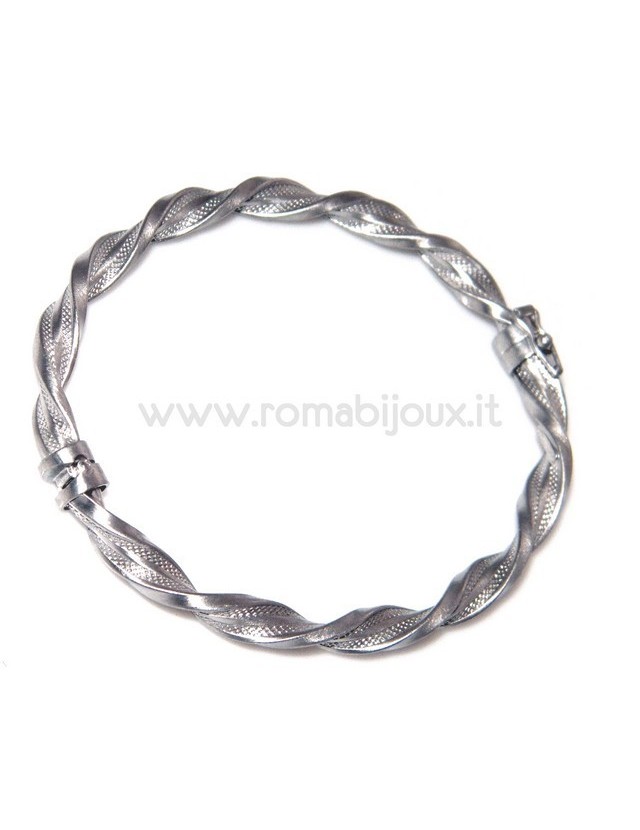 Bracciale donna in Argento 925 non rodiato misura 17 cm Bracciale donna in Argento 925 non rodiato misura 17 cm