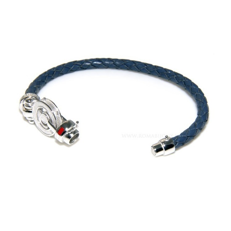 NLB|bracciale massiccio argento 925, made in italy