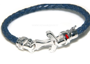 NLB|bracciale massiccio argento 925, made in italy