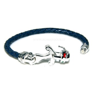 NLB|bracciale massiccio argento 925, made in italy