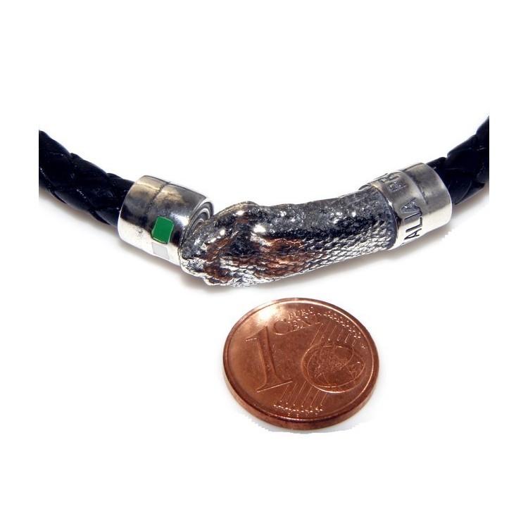 NLB|bracciale massiccio argento 925, made in italy