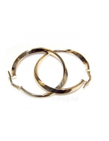 Argento 925 : orecchini uomo donna anelle cerchi cerchietti classici varie misure