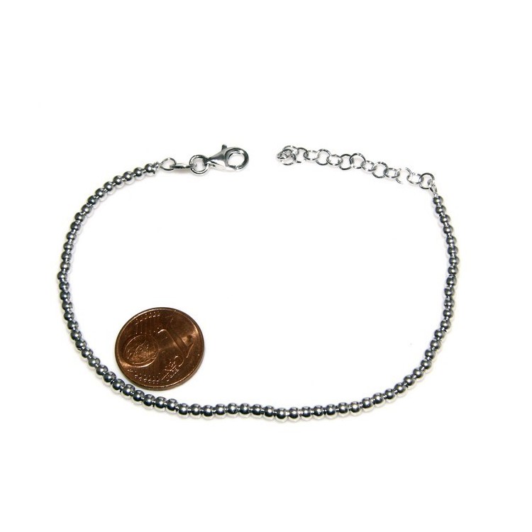 NLB|ARGENTO 925 : Collana e Bracciale palline 