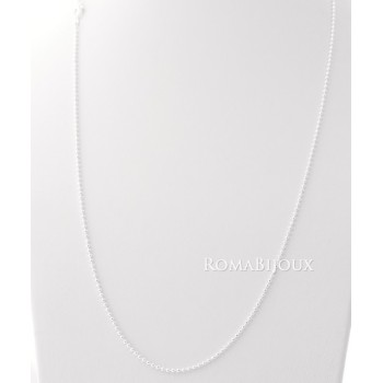 NLB|ARGENTO 925 : Girocollo collana pallini palline balls 1,8 mm varie lunghezze modello chiara sbiancata