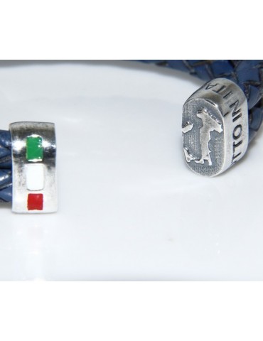 bracciale massiccio argento 925, made in italy