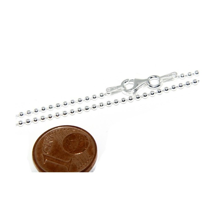 NLB|Argento 925 : orecchini donna rosario palline goccia e croce