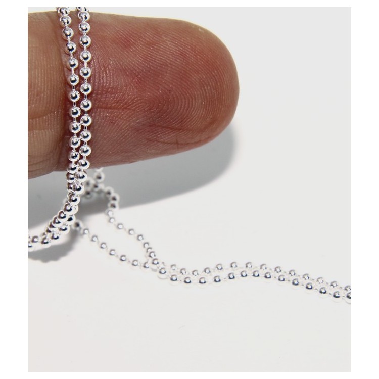 NLB|Argento 925 : orecchini donna rosario palline goccia e croce