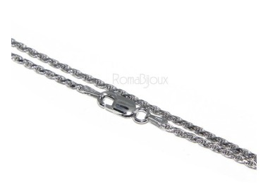 NLB|SILVER 925: Choker necklace chain rope wire 1.50mm