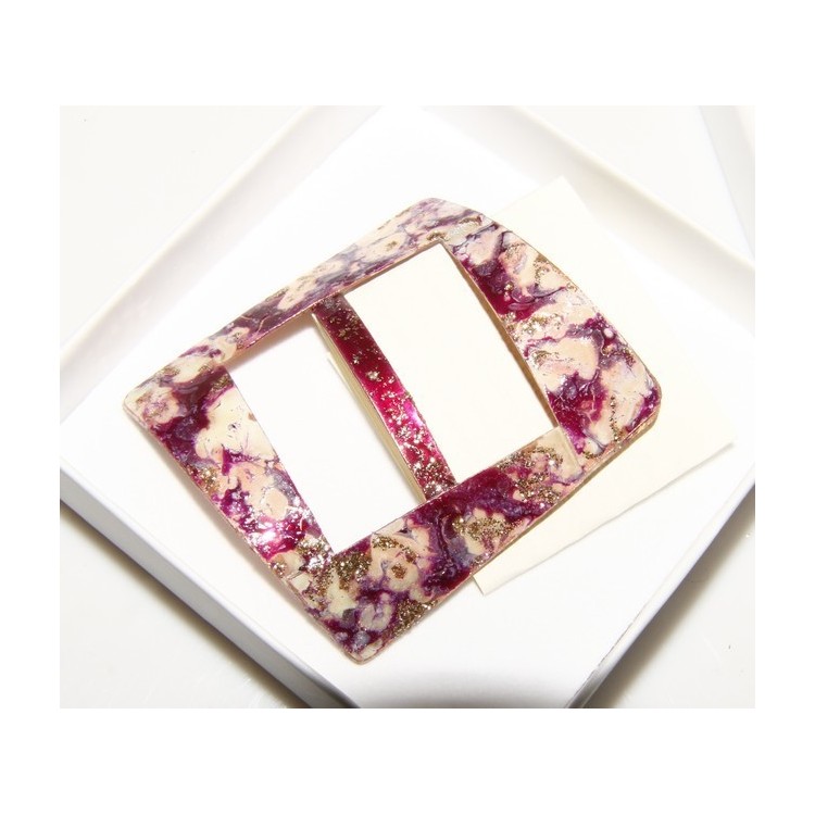 NLB|Ferma Pareo o Foulard donna Rame 999 copperfantasy viola panna glitter