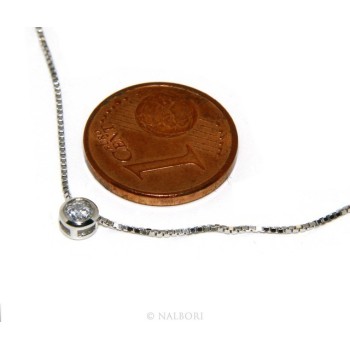 NLB|silver 925 : set earrings and chain 3 mm