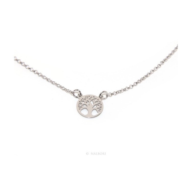 NLB|Silver 925: Necklace man or woman with pendant tree of life