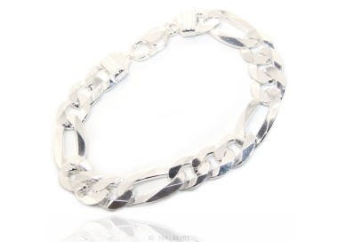 NALBORI|bracciale massiccio uomo italia made in italy polso grande lunghissimo