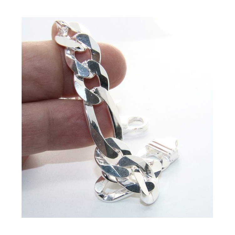 NALBORI|bracciale massiccio uomo italia made in italy polso grande lunghissimo