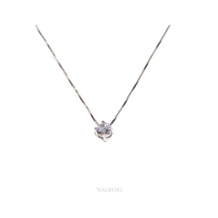 NLB|Necklace pendant necklace woman passer-point jaws light 5 mm