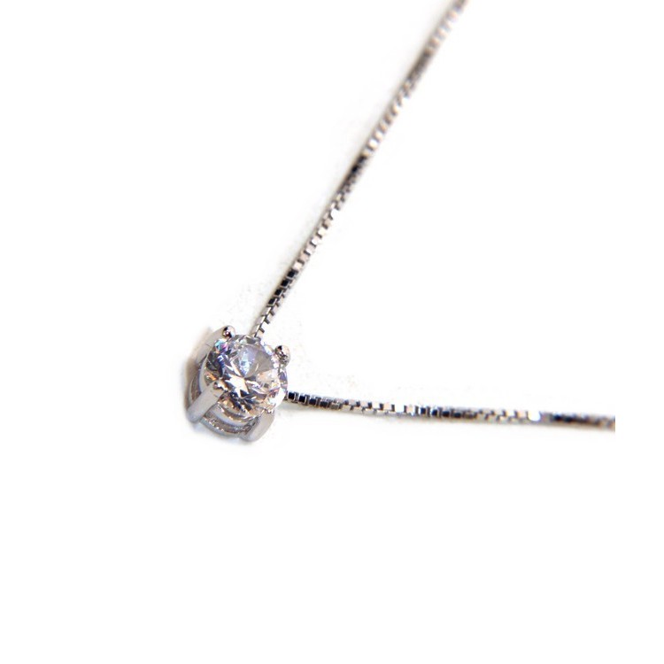 NLB|Collana Collier donna pendente passante punto luce griffe 5 mm