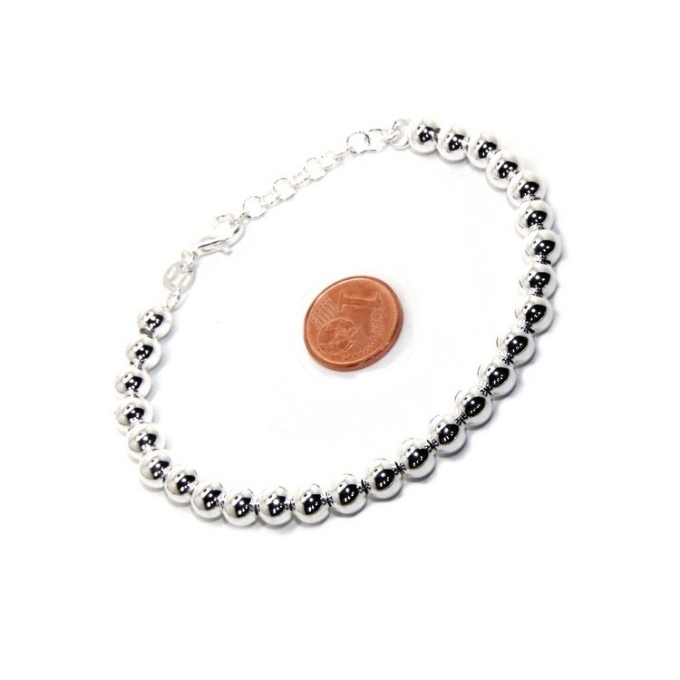 NLB|bracciale beads con moneta
