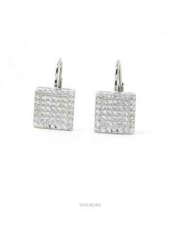 Women's earrings in 925...