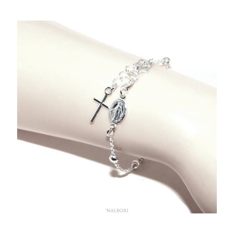 NLB|Bracciale rosario indossato