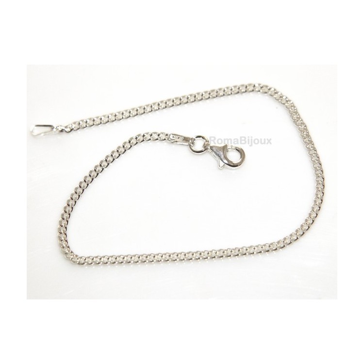NALBORI| sterling silver italian chain or bracelet  2.00 mm