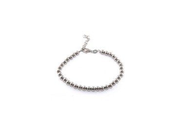 NALBORI Bracciale argento 925 palline 5 mm ultra leggere