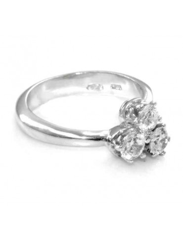 Trilogy ring: 925 sterling...
