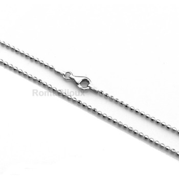 NLB|SILVER 925: Choker necklace or bracelet dots balls balls balls diamond various lengths from 2.0 mm