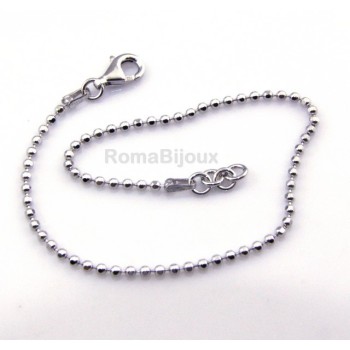 NLB|SILVER 925: Choker necklace or bracelet dots balls balls balls diamond various lengths from 2.0 mm