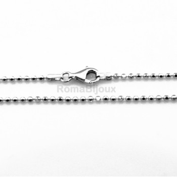 NLB|SILVER 925: Choker necklace or bracelet dots balls balls balls diamond various lengths from 2.0 mm