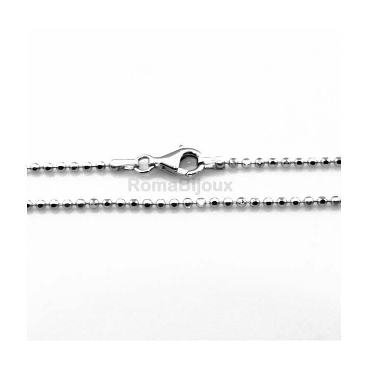 NLB|SILVER 925: Choker necklace or bracelet dots balls balls balls diamond various lengths from 2.0 mm