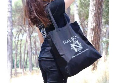 NALBORI cotton t-shirt black + shopper jumbo