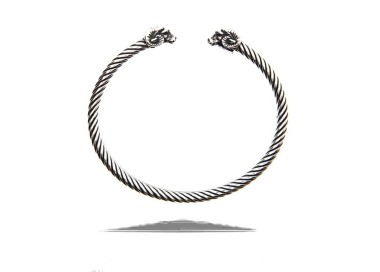 NLB|Cable bracciale argento 925 con ariete - N1405 NALBORI