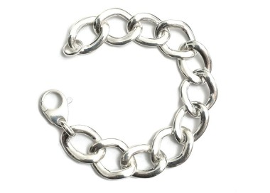 NLB|Bracciale Argento 925 a catena grumetta per donna nalbori