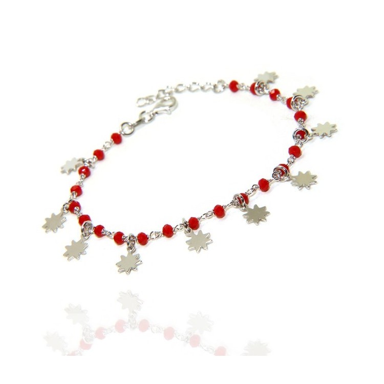 NLB|Bracciale da donna in Argento 925 con ciondoli a forma di sole