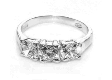 NLB|anello argento 925 Trilogy con zirconi da 0,5 - A0205