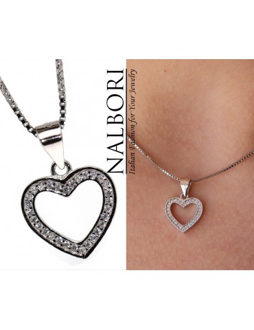 925 silver heart necklace...