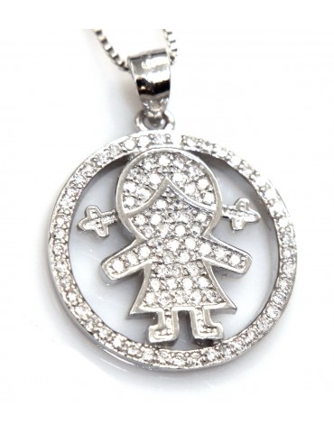 silver 925: 44 cm Necklace...