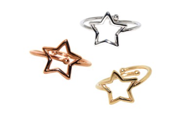 NLB|NALBORI Ring Silver 925 open adjustable star