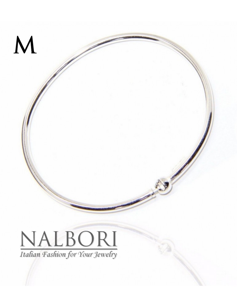 manetta argento 925 : Bracciale per CHARM compatibili ciondoli chiusura brevettata ovale misura media manetta argento 925 : Bracciale per CHARM compatibili ciondoli chiusura brevettata ovale misura media