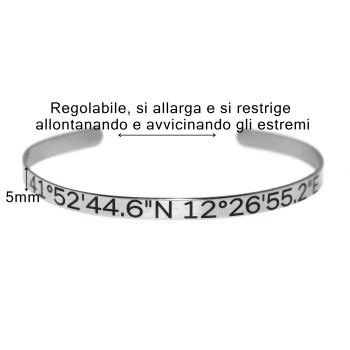 NLB|gioielli personalizzati NALBORI gioielli italiani con data, disegno coordinate, evento, incisione scritta gratis