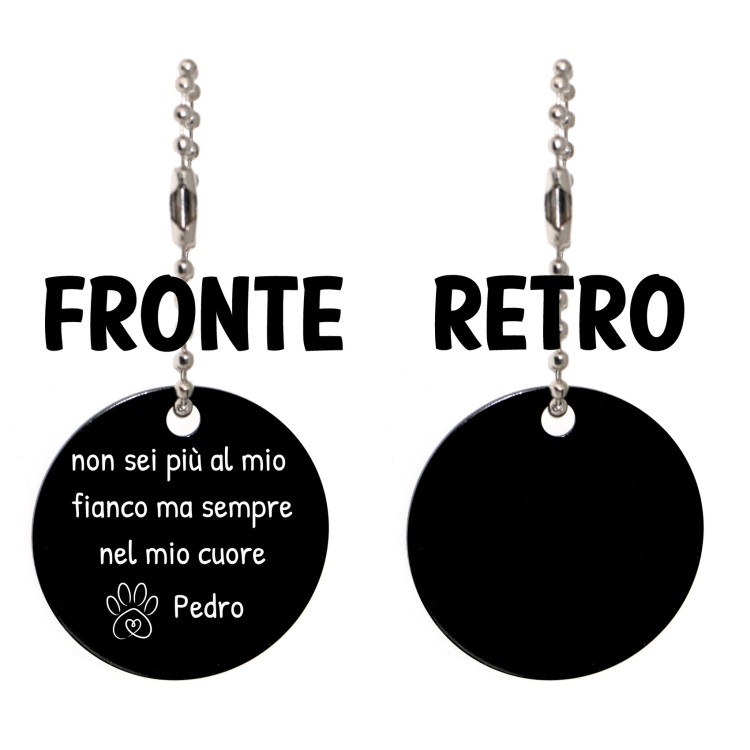 NALBORI|keychain pendant bag photo personalized writing memorial phrase dog cat pets memorial loved ones