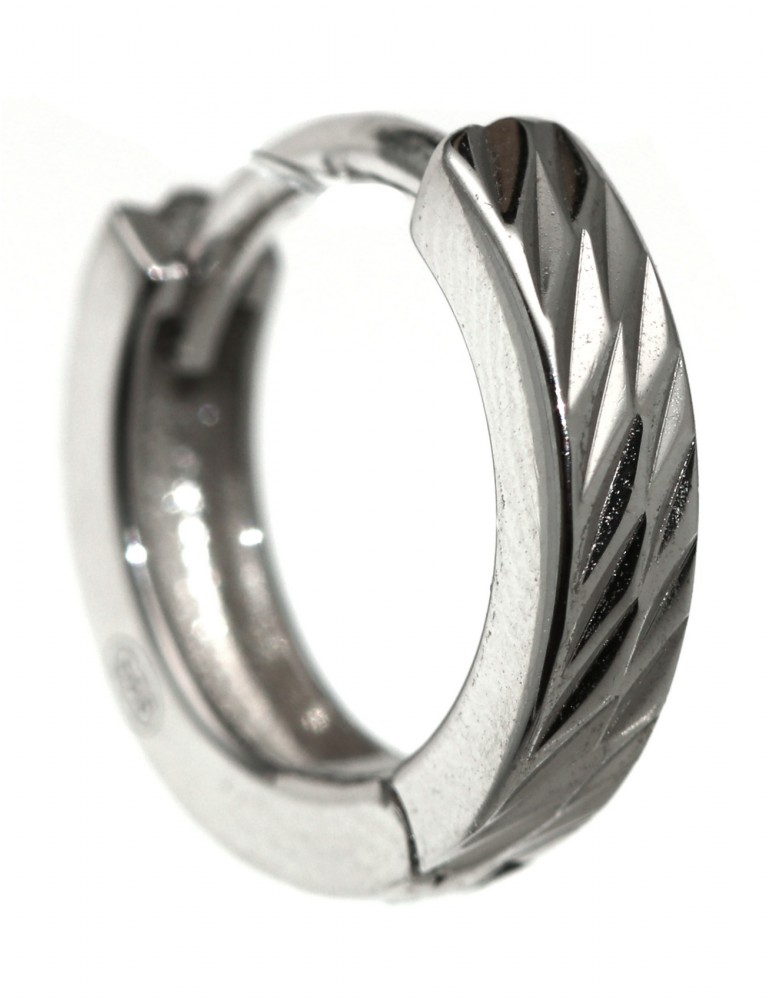 mono orecchino tutto argento 925 diamantato 2 righe uomo donna scattino mono orecchino tutto argento 925 diamantato 2 righe uomo donna scattino